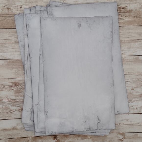 20 Super Grungy Dyed 8.5"x14" Papers, Hand Dyed Papers, Junk Journal Supply - Picture 2 of 11